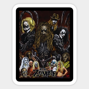 Rob Zombie new 10 Sticker